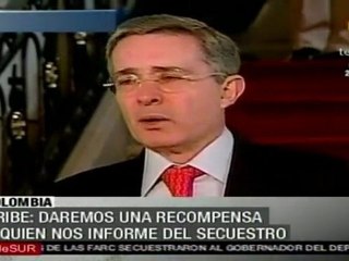 Anuncia Uribe rescates militares en Colombia