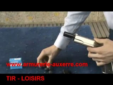 Adaptateur de bille caoutchouc pour arme de défense