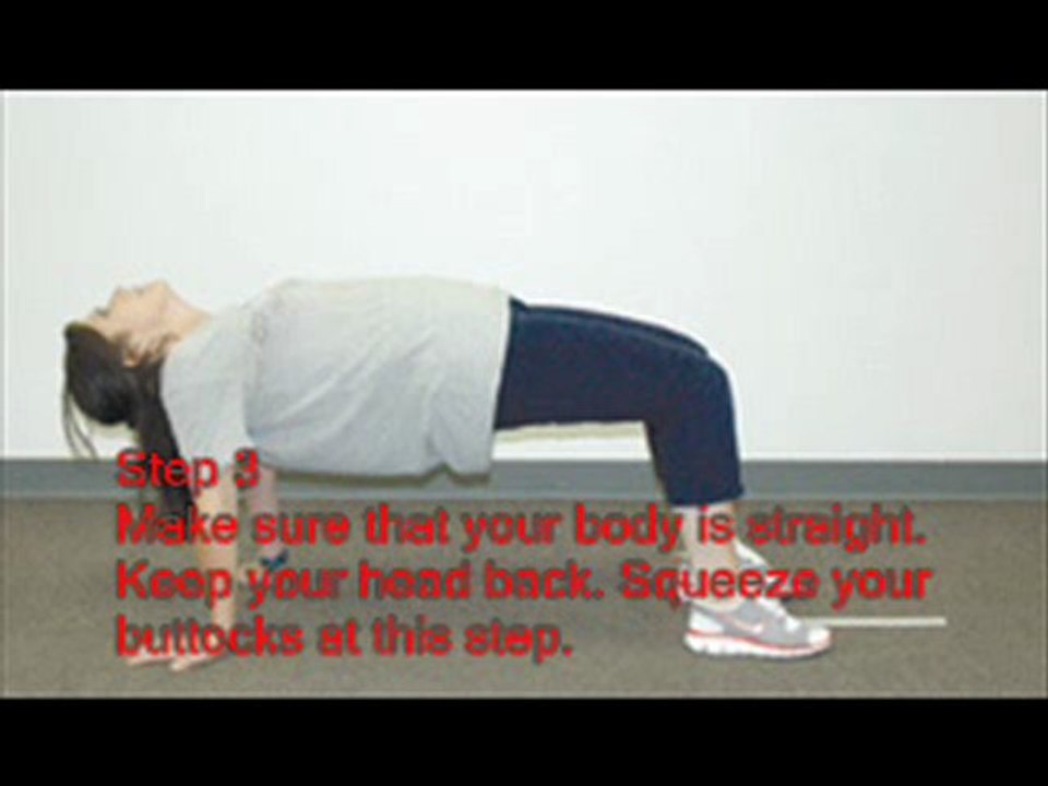 Moms Fitness Tips Blog: Table Stretches Glute Exercise