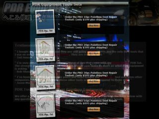 Paintless dent repair classes