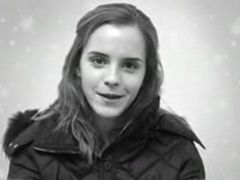 Mensaje de emma watson Navidad