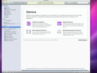 Configurar Genius en iTunes 9