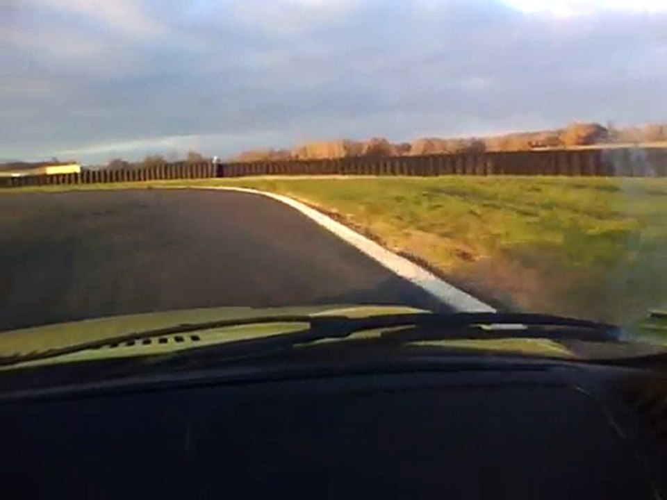 M3 e36 journée club nogaro le 20/12/2009 (vidéo embarquée) 2