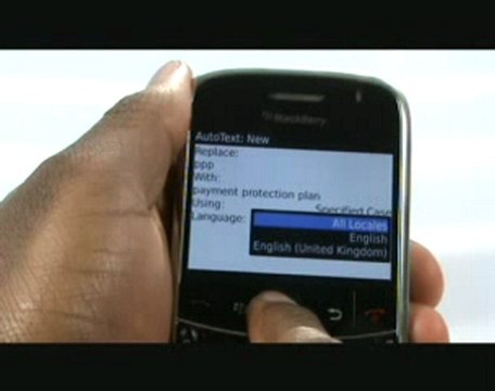 Use Macros on BlackBerry Bold 9000 | The Human Manual