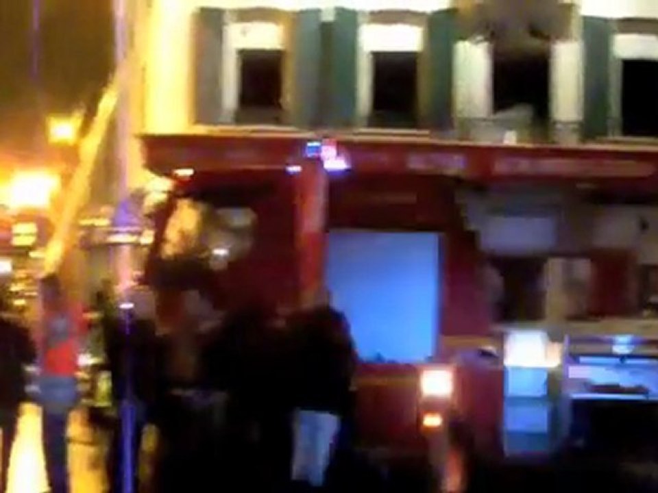 Tarbes - Incendie avenue Bertrand Barrère