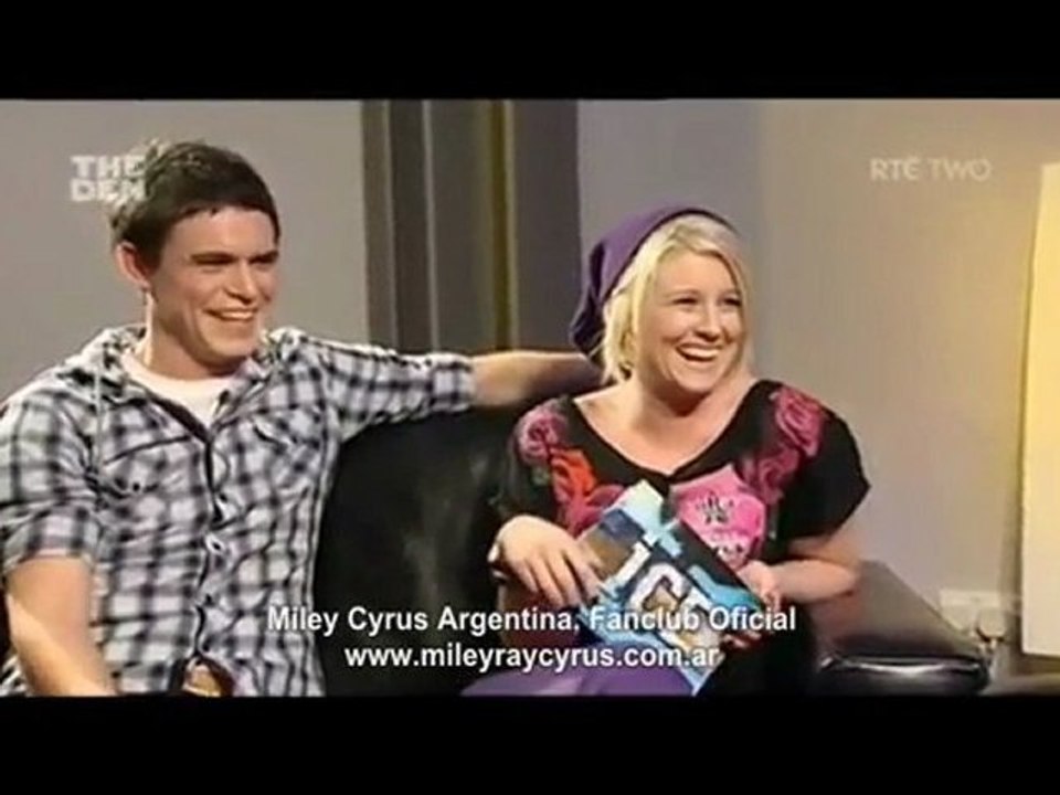 Miley Cyrus - ICE Interview Dublin, Ireland - Dec 21th, 2009