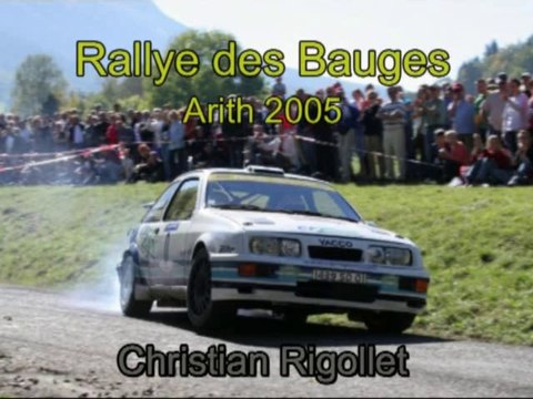 Christian Rigollet Rallye des Bauges 2005