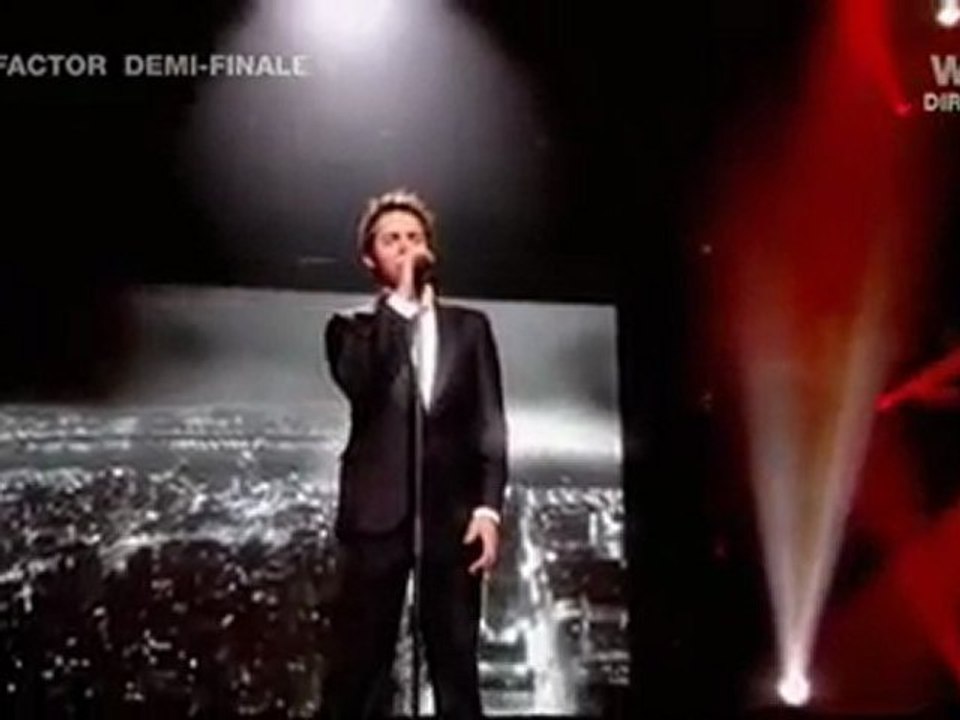 Sébastien - It's a man's man's man's world (live show 7)