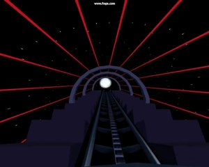 Space mountain RCT3 Californie