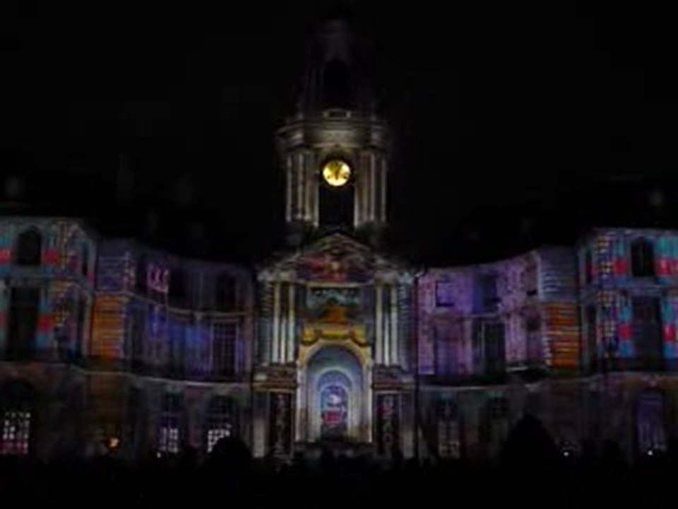 Illuminations Hôtel de Ville Rennes