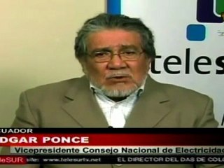 La crisis energética en Ecuador causado por la sequía