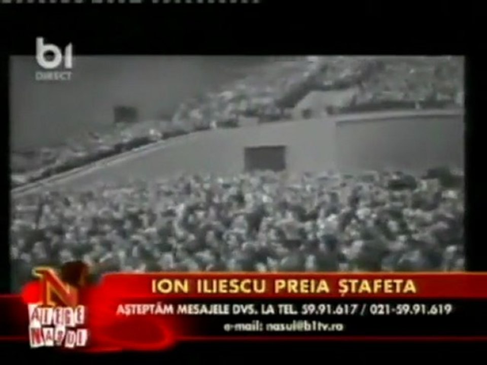 Tovarasul Iliescu: dau cuvantul tovarasului Ceausescu