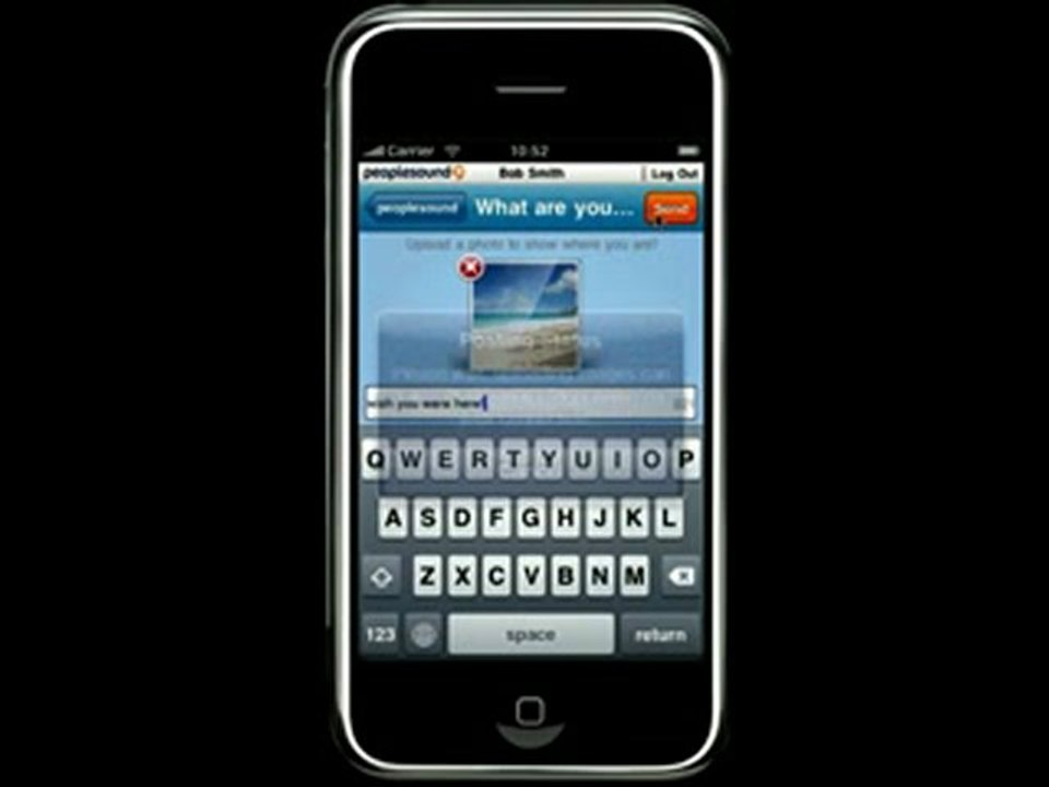 peoplesound iPhone Application