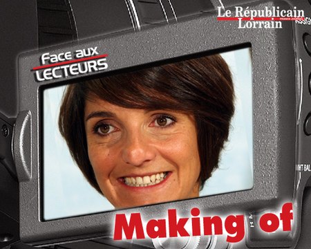 Florence Foresti face aux lecteurs, côté coulisses