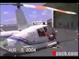 décollage raté en helicoptere