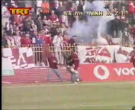 10η αγωνιστική ΑΕΛ-Νίκη Βόλου 2-1 (το 1-0) 2004-05