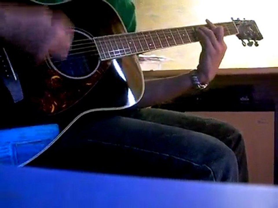 Jack johnson sitting waiting wishing (guitare acousticover)