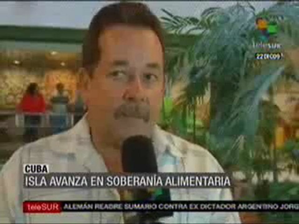 Cuba aumenta producción de alimentos