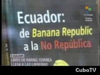 Nuevo Libro de Presidente Correa entre los más vendidos