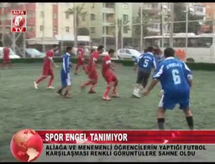 aliağa engelliler halısaha karşılaşması