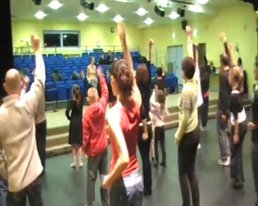 PREPARATION DU FLASH MOB