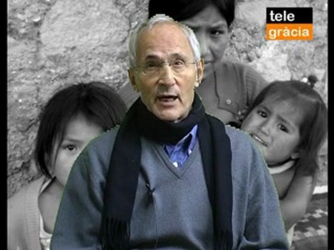 Josep Lluís Rueda amb Càritas