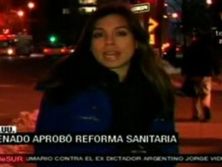 Senado de EEUU avala proyecto de reforma en salud