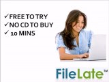 File late past year taxes online in 10 mins