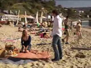 Mick & Beth on the beach