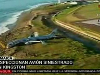 Autoridades investigan accidente aereo en Jamaica