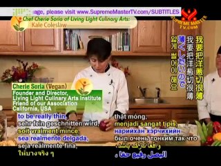 Chef Cherie Soria of Living Light Culinary Arts:Kale Colesla