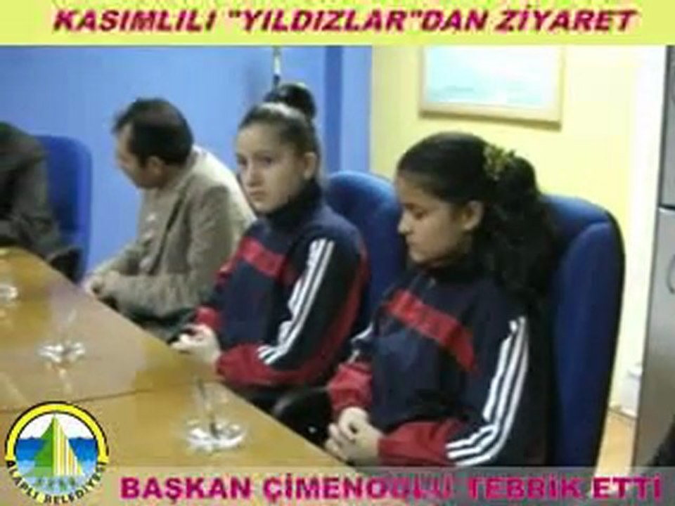 KASIMLI İLKÖĞRETİM OKULU VOLEYBOLCULARINDAN ZİYARET