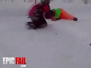 Sledding Fail