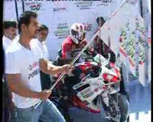 John abraham flags off passion hunt by