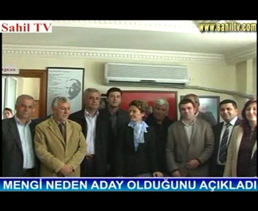 MENGİ NEDEN ADAY OLDUĞUNU AÇIKLADI