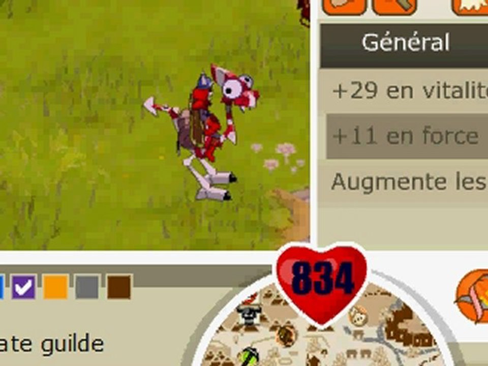 sram lvl 103 dans dofus silouate