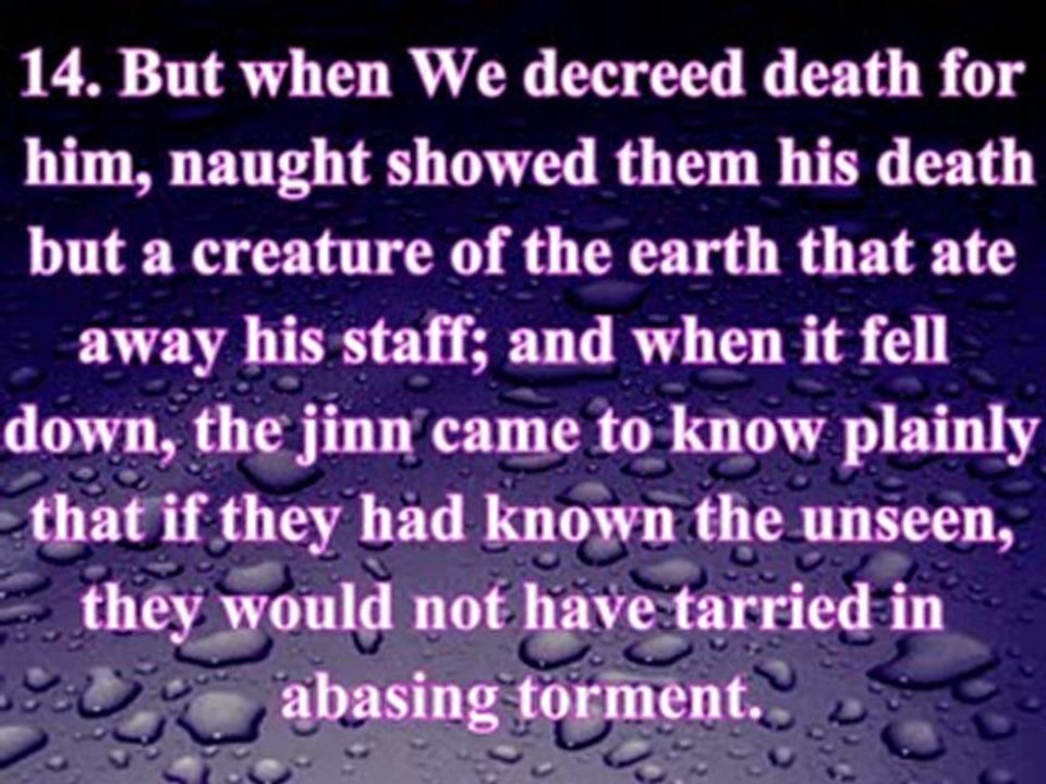 Chapter  Saba' (Sheba)  Verses 1-28