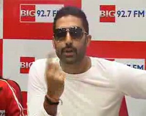 Abhishek Bachchan promotes delhi 6