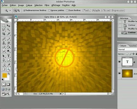 Tuto : créer un fond d'écran - Photoshop