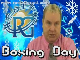 RussellGrant.com Video Horoscope Pisces December Saturday 26