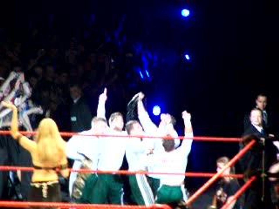 wwe revenge tour bxl spirit squad