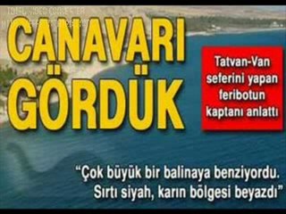 van gölü canavarı