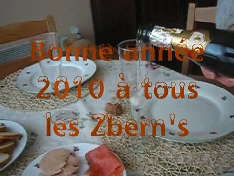 Bonne année 2010 à tous les Zbern's !