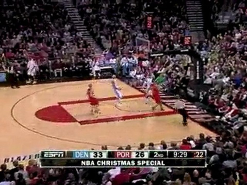 NBA Chris Anderson gets the break started with a block and C