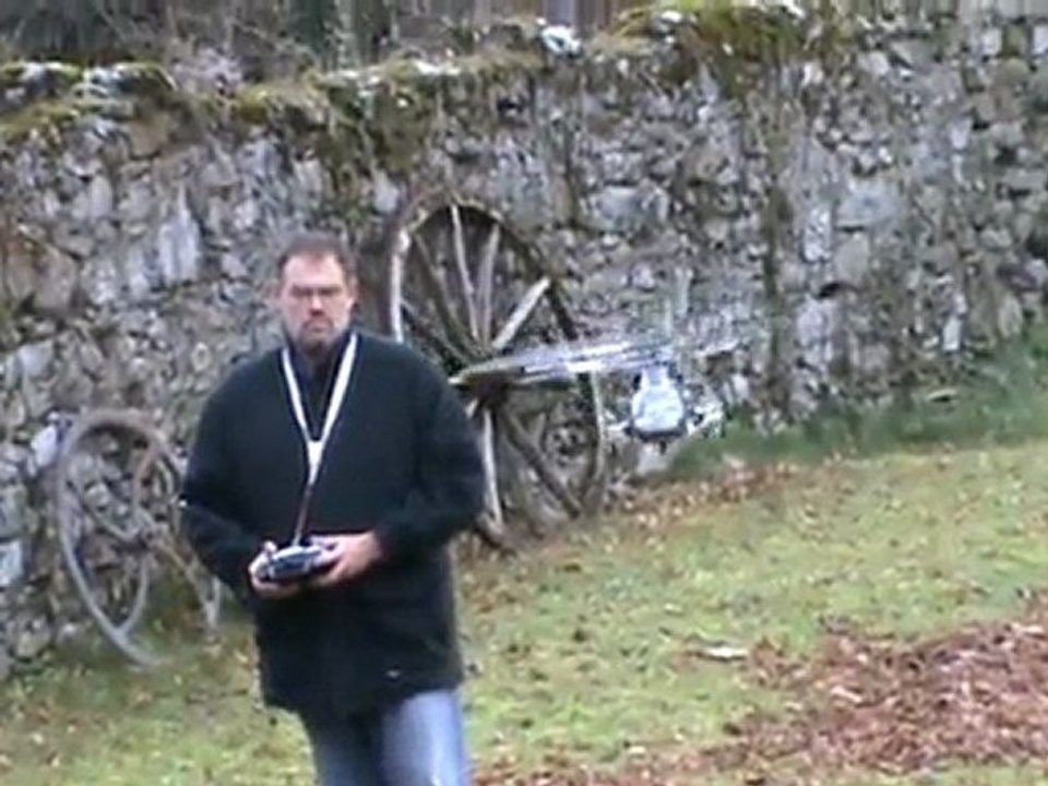 Vol de l'AIRWOLF sur base MINI TITAN