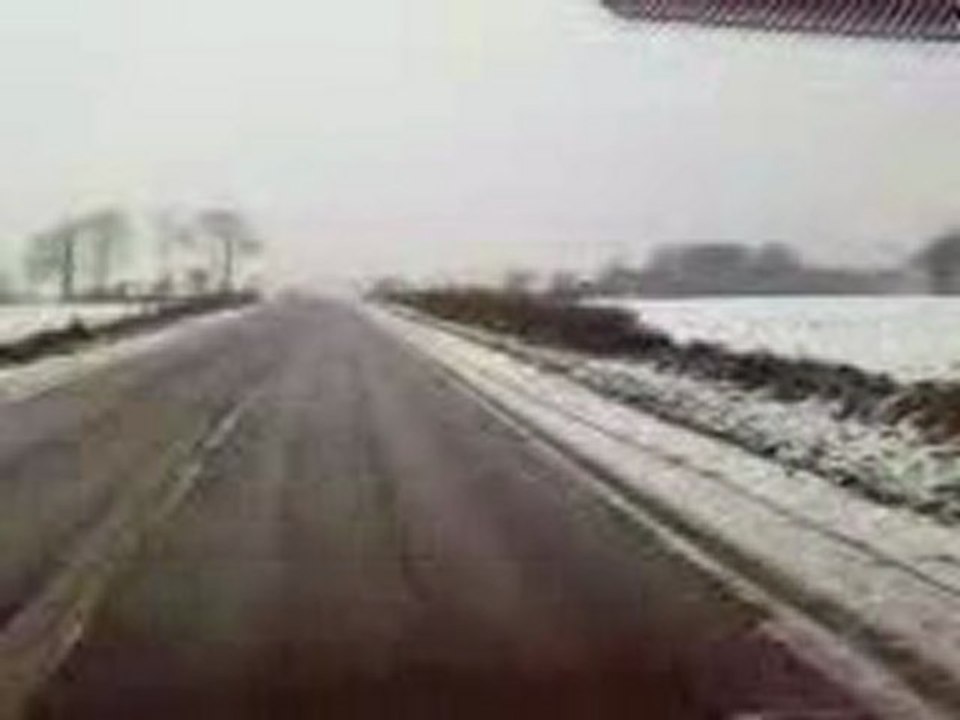 La neige dans la Manche