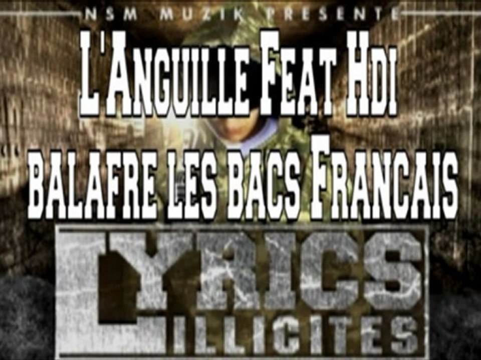 L'anguille Ft HDI Balafré Les Bacs Français 34/30