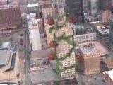 Big Tomato Vines- Power & Light Building- aerial shot