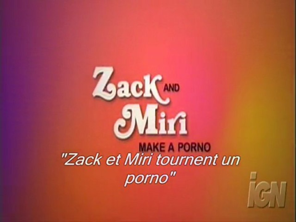 Zack and Miri make a porno bande annonce VOST