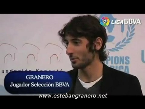 Esteban Granero - despues Champions For Africa (22.12.09)